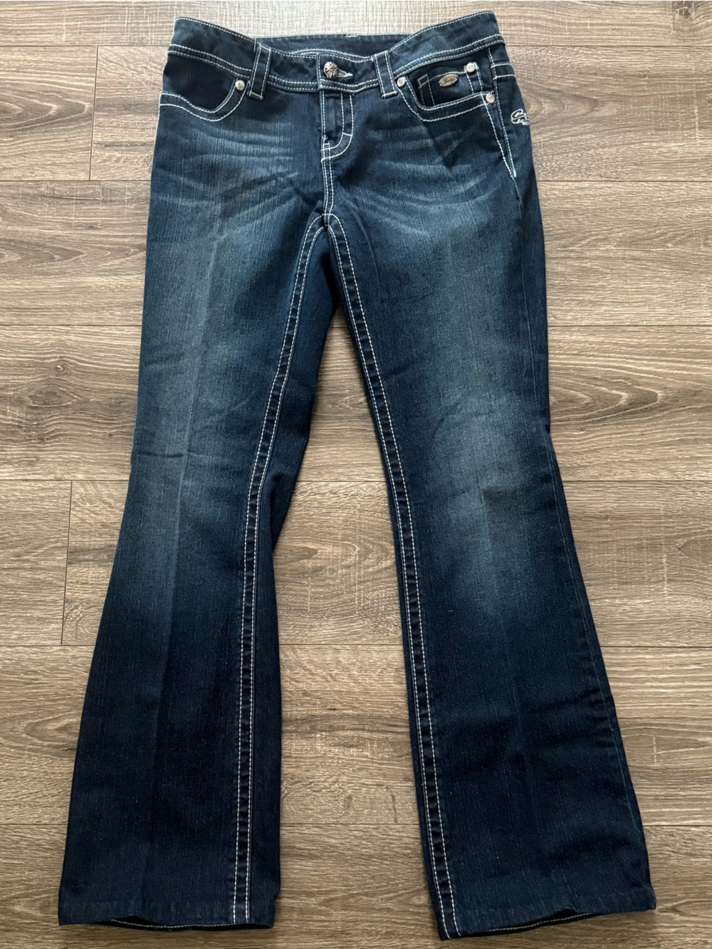 Harley-Davidson Dark wash Flare Jeans